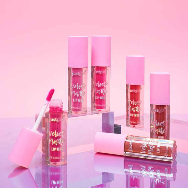 Women's Cosmetic Natural Moisturizer Lip Gloss Waterproof lipstick private label custom vegan Lipstick Set
