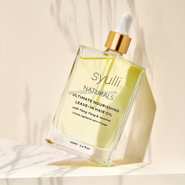 OEM Private Label Jasmine Organic Formula Hair Elixir Nourish Strengthening Scalp Care Hair Oil for Hair Growth