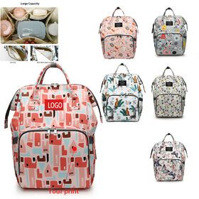 Free desgin diaper bag backpack  Manufacturer Waterproof Mummy Maternity Mom Camouflage Backpack Nappy baby diaper bag