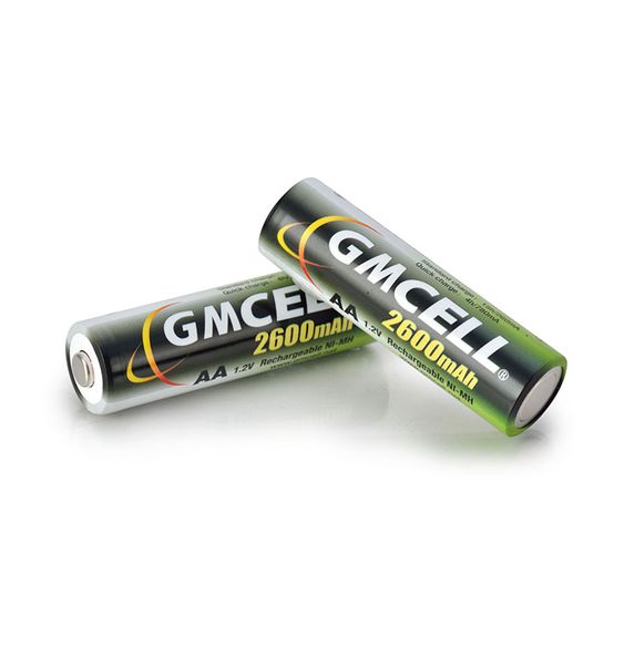 GMCELL Wholesale NIMH AA 2600mAh 1.2V Rechargeable Battery Cell NIMH AA 1.2V 2600mAh Batteries