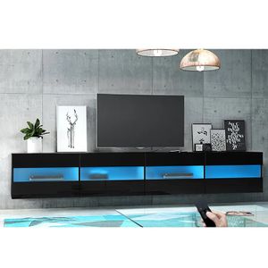 Living Room Furniture Elegant Nordic High Gloss Mdf Long Cheap 55 65 75 80 90 Inch Modern White Corner Led Tv Stand For Sale
