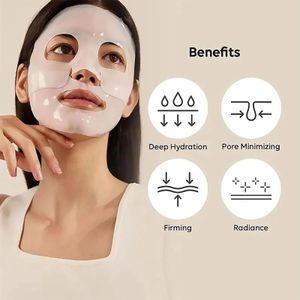 Korean Low Molecular Collagen Dissolving Deep Collagen Power Boosting Mask Bio Collagen Night Wrapping Mask For Face