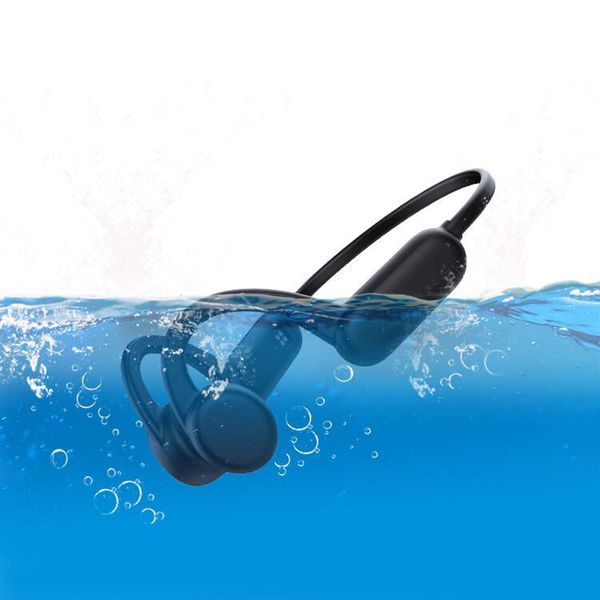 MYM 65MS super low latency Waterproof Open Ear Headset Running Swim Earphones Bone Conduction Headphone Wireless with 8G Memory