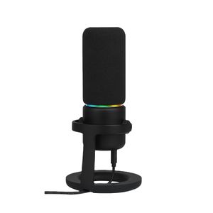 797Audio D502 Professional Noise Reduction Desktop Microphones Cardioid Condenser Mic Gaming Mic USB RGB Microphone For PC