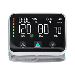 Rechargeable Blood Pressure Monitor Large LED Display with Voice Digital Automatic Tensiometro Wrist Blood Pressure Machine