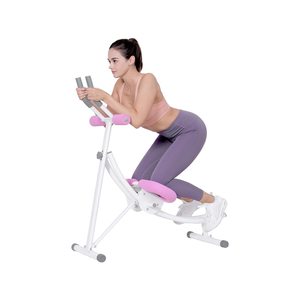 Wellshow Sport abdominal workout equipment Abdominal Machine with Height Adjustable and Stability
