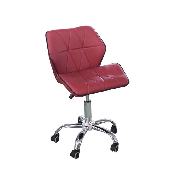 Factory Price Modern Adjustable Backrest Office Barber Stools Chair Salon Manicure Stool With Wheels