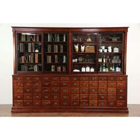 NICOCABINET Hospital Medicine Drawers Shelf Medical Storage Timber Pharmacy Cabinet