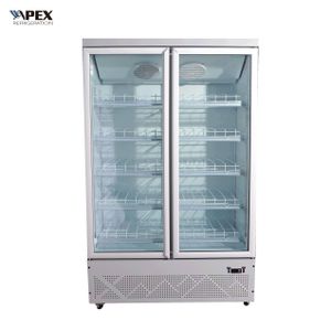 903L Commercial Display Cooler Double Swing Door Upright Refrigerator