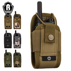 Classic Multi-function Hunting Tactical Radio Case Heavy Duty Holder Walkie Talkie Case for Duty Belt
