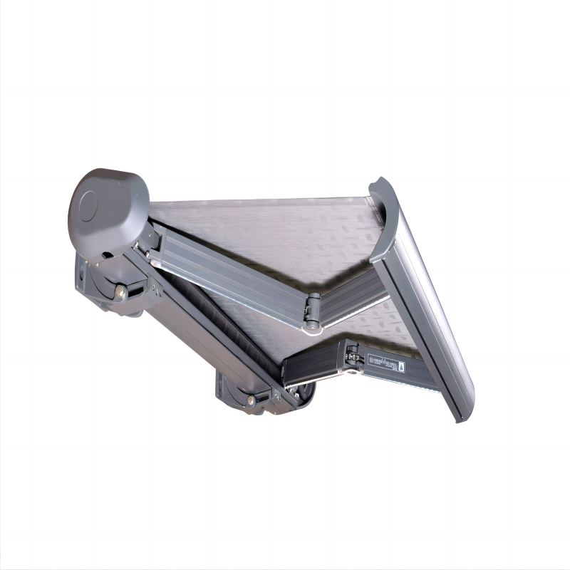 Changzhou Muzhuo Aluminum Technology Co., Ltd. Hot sale retract awning competitive rate wall holding aluminum shade full cassette retractable awning 3/2 meter outdoor awning