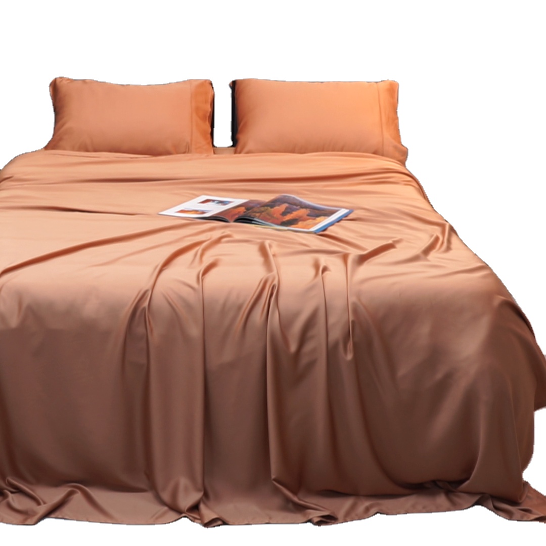 100% bamboo wholesale bedding set bamboo bed sheet set bamboo bedsheets for home textile