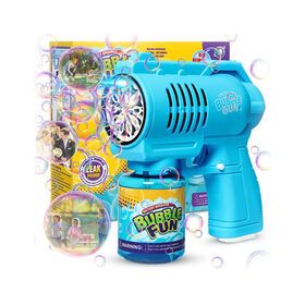 Bubble Gun for Kids Automatic Bubble Machine Silent Bubble Blower Making Toy Outdoor Summer Birthday Party Wedding Gift