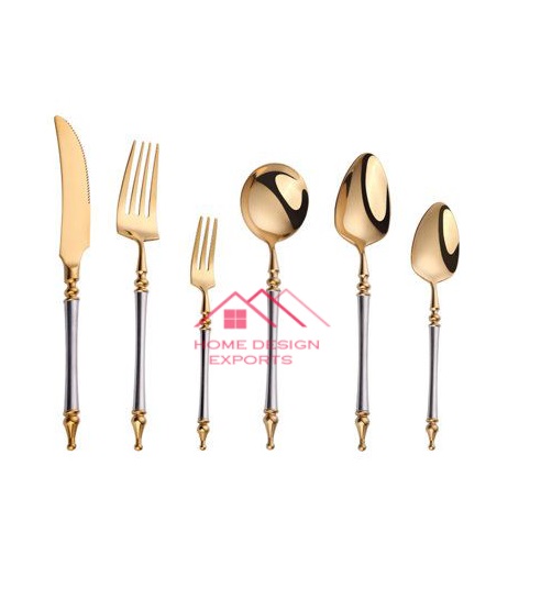 Set of 6 High Selling Home Kitchen Use Flatware Cutlery Set At Low Price