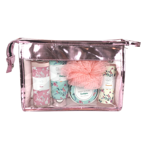 Holiday Beauty Gift and Set pvc bag travel size Body Care Spa Kits for Her