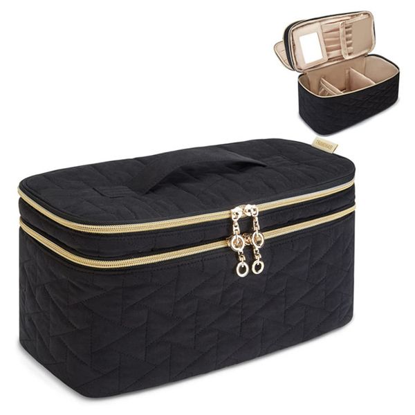 High-quality Make Up Bags Professional  Beauty Travel Makeup Holder Clutch Lipstick Cosmetic Bag