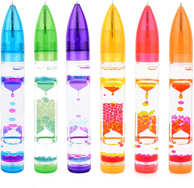 Liquid Motion Bubble Pens/sensory toys liquid.