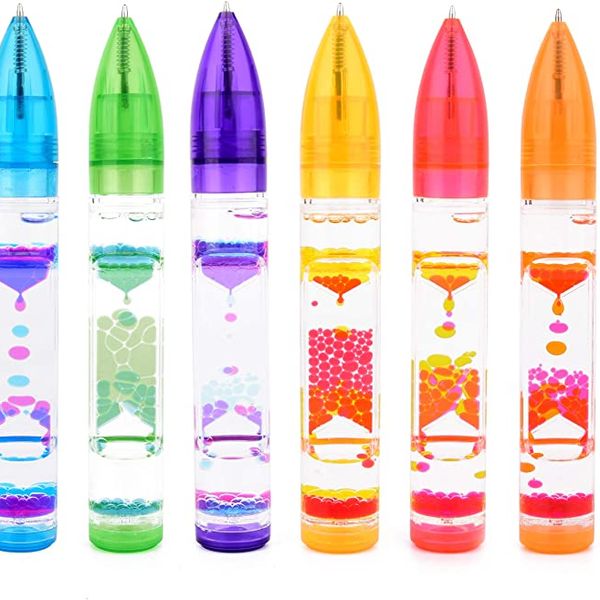 Liquid Motion Bubble Pens/sensory toys liquid.
