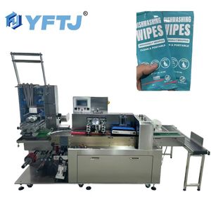 Good Quality Single Sachet Mini Wet Wipes Tissue Packaging Machine Wet Wipe Making Machines