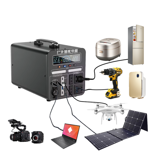 Portable Lifepo4 Solar Generator Balcony Photovoltaic Solar System Power Stations Portable Power Stations