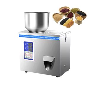 Semi Automatic Sugar Salt Coffee Chilli Powder Beans Plastic Bottle Sachet Granule Weighing Filling Machine