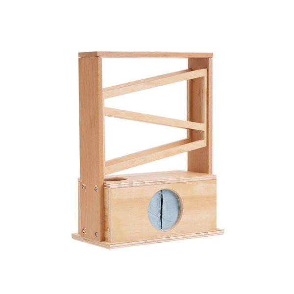 Montessori Wooden Ball Drop Track Educational Fine Motor Skills Toy for Non-Toxic Wooden Ball Tracker and  Toddlers Eco-Friendly