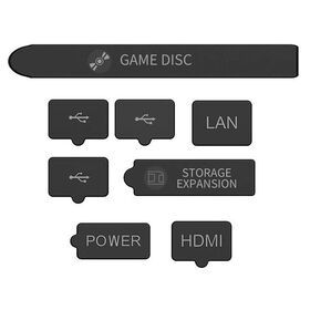 Cheapest Game Host Dustproof Cover For Xbox Series X Gaming Console Dustproof Net Rack Game Accessories