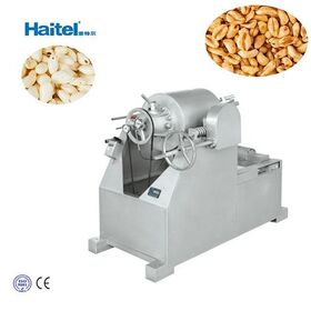 Large air puffing puff Rice popcorn snack making machine