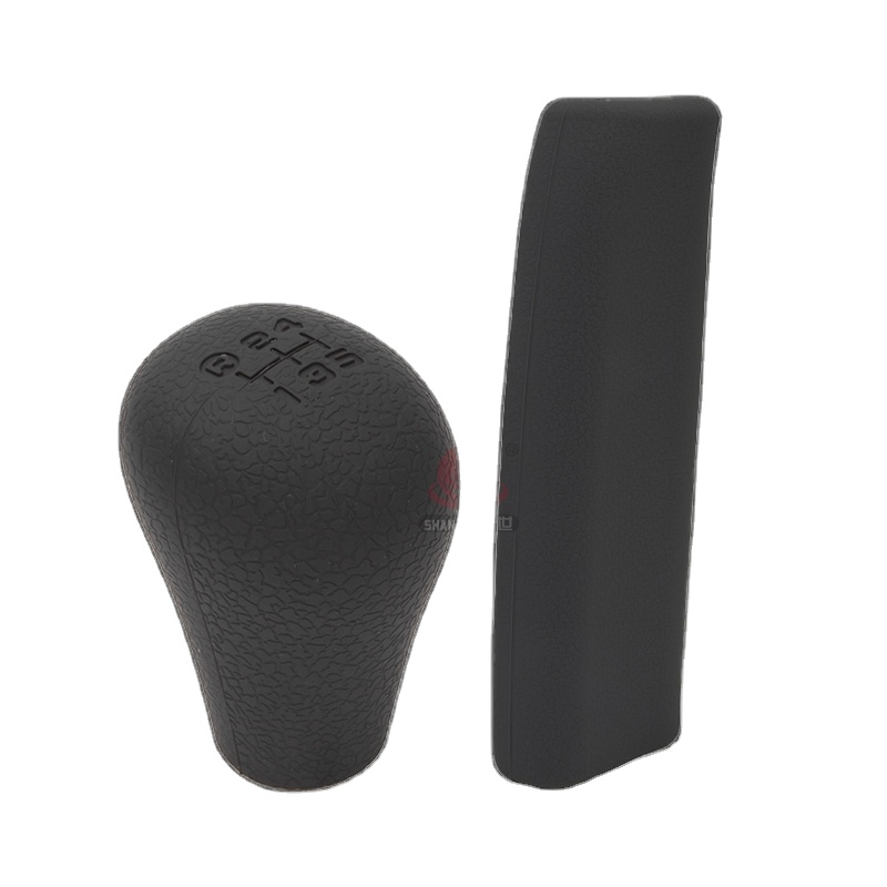 Raoping Shanshi Silicone Technology Co., Ltd. non-slip car manual silicone gear shift head knob grip lever protectors cover 5-speed for toyota 4runner tacoma torolla hilux