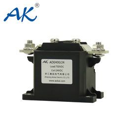 750V 400A 24VDC Coil SPST NO Normally Open 24V Coil Contactor for Electromobile Car
