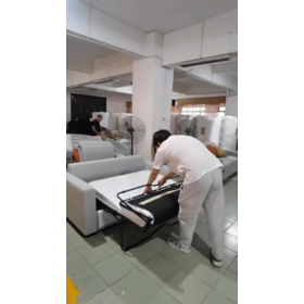 Wholesale King Size Folding Sofa Cum Bed Modern Hotel Furniture Living Room Set Leather Sofa Bed