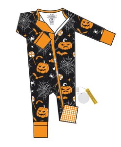 Wholesale 95% Bamboo+5% Spandex Pajamas Custom Printed Logo Toddler Clothing Girls Dresses Newborn Zipper Romper