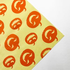 Wholesale printed custom gift paper halloween gift wrap sheets wrapping tissue paper packaging for clothes shoes