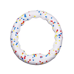 Wholesale ETPU Durable Clean Teeth Food Grade Bite Resistant Elastic Dog Toy ring Pet Toys And Accessories