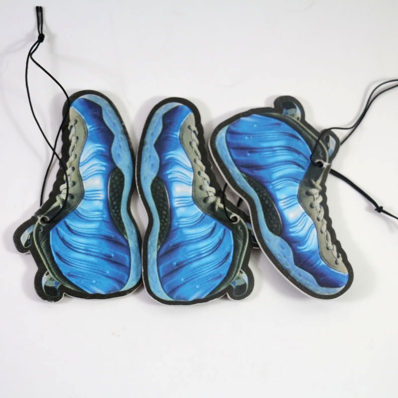 Latest design product poppy car perfume make hanging paper car air freshener