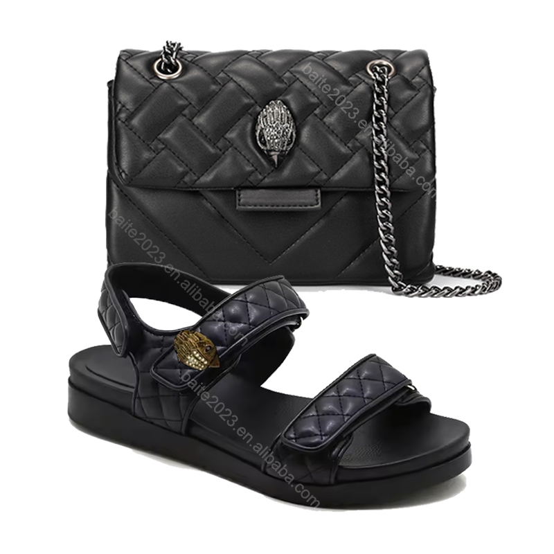 Dongguan Baite Technology Co., Ltd. Wholesale Brand Designer Women Shopping Crossbody Purse And Handbag Luxury PU Leather Shoulder Bags with Matching slipper
