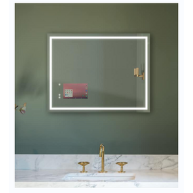 Smart Home device Magic Mirror with 10.1″ HD Touch Screen LED Smart Bathroom Vanity Mirror