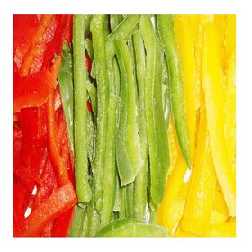 Premium Vegetables Haccp certificate Fresh Vegetable Freezing Frozen Green Pepper Frozen Green Pepper slice