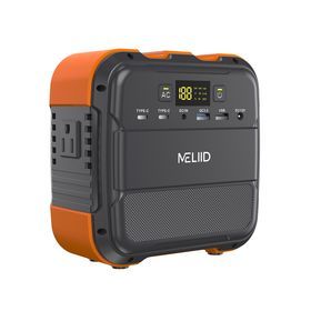 MELIID 100w outdoor power station Backup Rechargeable Battery Storage Supply Solar Generator Portable Power Station