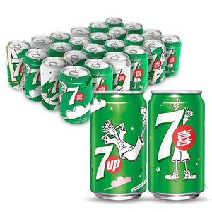 7UP Soft Drinks Can 330ml - Wholesale 7UP Original Lemon and Lime Soft Drink Can 330ml.