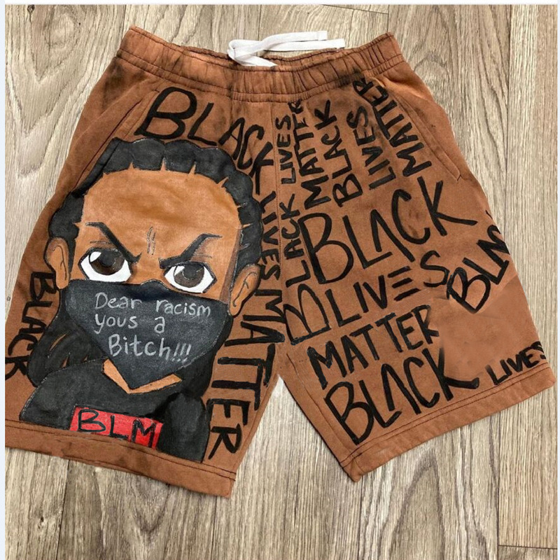 Suizhou Bochi Trade Co., Ltd. Wholesale Mens shorts 2023 Summer American Sports Underwear Boxers Briefs Cartoon Printing Cotton Men's Shorts