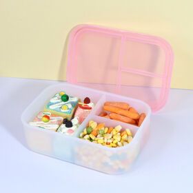 New Collapsible Foldable Snack Bento Food Storage Container Set Portable Folding Silicone Lunch Boxes For Kids