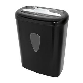 Aurora AS800CD Plastic Paper Shredder, 8 sheet (A4) Cross cut 5x47 mm,Light Duty Shredding machine for Home & Office
