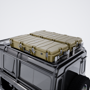 GLARY outdoor tactical rack roof car cargo carrier case box crashproof hard cargo case box waterproof large cargo box case