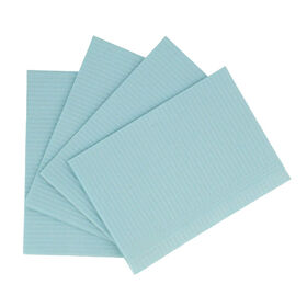 Dental Bibs Disposable 500 Pack in Blue - Disposable Patient Bibs Dental Napkins, Dental Paper Bibs