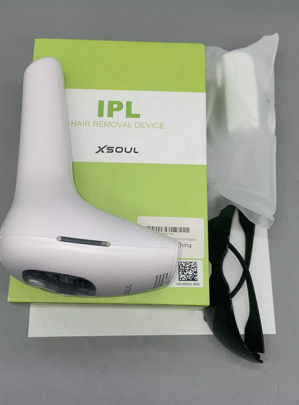 BOS TRADINGS LLC XSOUL At-Home I-P-L Hair Removal for Women and Men Permanent Hair Removal 50000