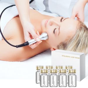 Own brand hyaluronic acid anti-aging moisturizing microcrystal into the face serum essence
