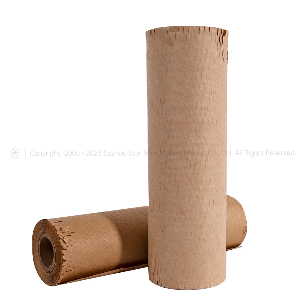 Eco-Friendly Honeycomb Packaging Paper Parcel Art Craft Shipping Materials Cushioning Kraft Paper Wrap Roll