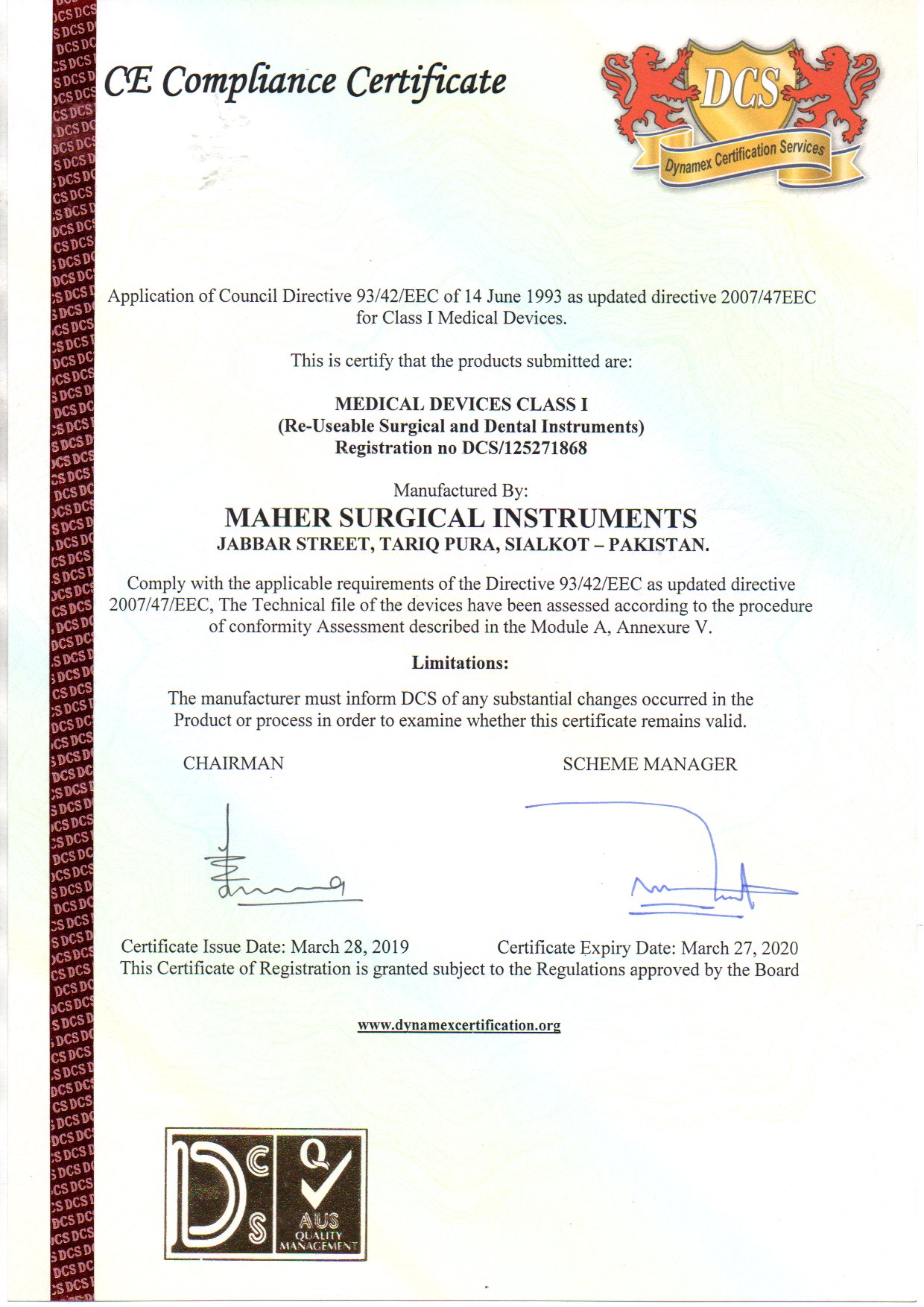 Maher Surgical Instruments Orthopedic Instruments