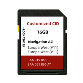 OEM write change CID number Memory Card 32GB car navigation customized CID SD cards